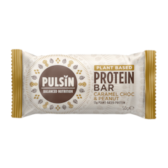 Pulsin Protein Booster Caramel Choc & Peanut