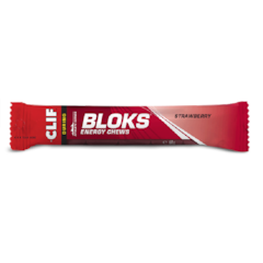 Clif Bloks Energy Chews Strawberry - 60g