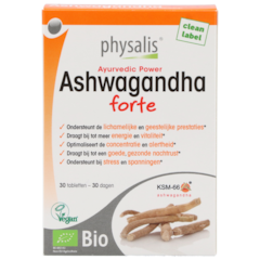 Physalis Ashwagandha Forte KSM-66® - 30 comprimés