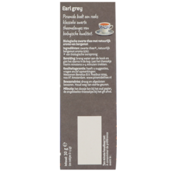 Afbeelding 2 voor Earl Grey - 20 theezakjes