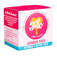 Flo Bamboo Pads Day & Night - 15 pack