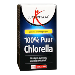 Lucovitaal 100% Puur Chlorella - 200 tabletten