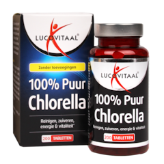 100% Puur Chlorella - 200 tabletten