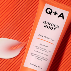 Q+A Ginger Root Daily Moisturiser - 75ml