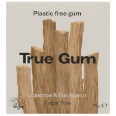 True Gum Chewing-Gum Réglisse et Eucalyptus