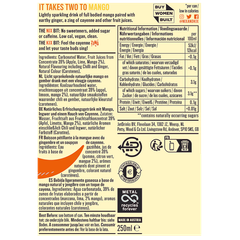 Afbeelding 2 voor Lightly Sparkling Mango Ginger Drink - 250ml