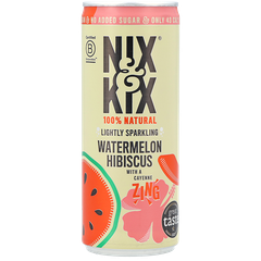 Afbeelding 1 voor Lightly Sparkling Watermelon Hibiscus Drink - 250ml