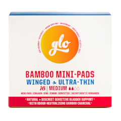 glo Bamboo Mini-Pads for Sensitive Bladder - 16 stuks