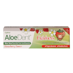 Aloe Dent Kindertandpasta Aardbei - 50ml