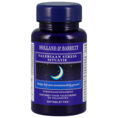 Holland & Barrett Valeriaan Stress Situatie - 60 tabletten