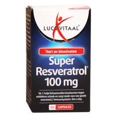 Lucovitaal Super resvératrol, 100mg (30 capsules)