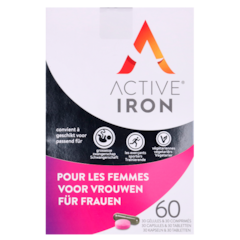 Active Iron For Women (30 Capsules en 30 Tabletten)