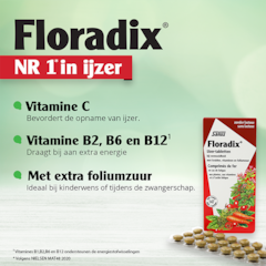 Floradix Comprimés fer & vitamines 84 comprimés
