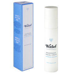 Witlof Skincare Crème Visage Acide Hyaluronique et Rose - 50ml