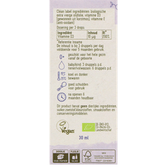 Afbeelding 3 voor Olive Drops Vitamine D (30ml)