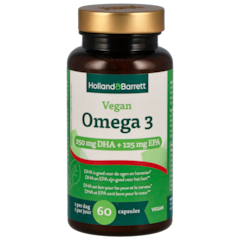 Holland & Barrett Vegan Omega-3 met DHA en EPA - 60 capsules