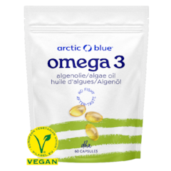 Arctic Blue Oméga 3 huile d'algue (60 capsules)
