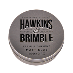 Hawkins & Brimble Pommade d'argile matte pour cheveux - 100ml
