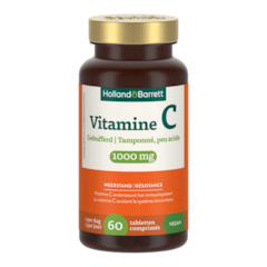 Holland & Barrett Vitamine C 1000mg Tamponnée - 60 comprimés