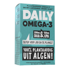 Daily Supplements Vegan Omega-3 met DHA en EPA - 60 capsules