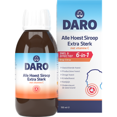 Afbeelding 2 voor Alle Hoest Siroop Extra Sterk Drop-Citrus (150ml)