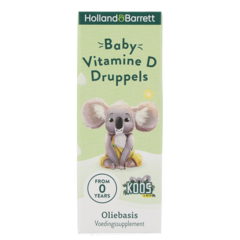 Holland & Barrett Baby Vitamine D Druppels - 25ml