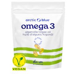 Artic Blue Oméga 3 Huile d’algues DHA & EPA (90 Capsules)