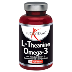 Lucovitaal L-Theanine Omega 3 (210 Capsules)