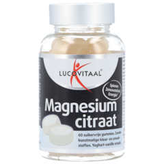 Lucovitaal Citrate de magnésium (60 gommes)