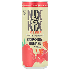 Afbeelding 1 voor Lightly Sparkling Raspberry Rhubarb Drink - 250ml