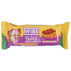TRIBE Proteïnebar Triple Decker Bar Choc Peanut - 40g