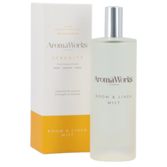 AromaWorks Serenity Room and Linen Mist - 100ml