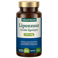 Afbeelding 1 voor Alfa Liponzuur 100mg - 60 capsules