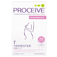 Proceive Zwangerschap* 1e trimester - 60 capsules
