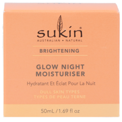 Sukin Brightening Night Glow Moisturiser - 50ml