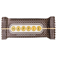 HAPPIE Premium Chocolate Nut Bar - 50g