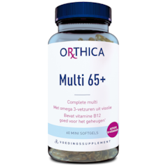 Orthica Multi 65+ - 60 Mini Softgels