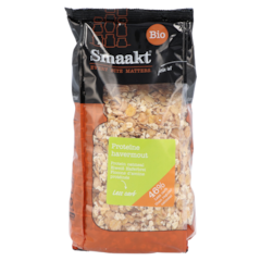Smaakt Less Carb Proteïne Havermout Bio - 500g