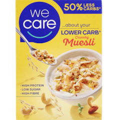 WeCare Lower Carb Crunchy Muesli (325 g)