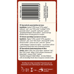 Afbeelding 2 voor Maca Chai BIO - 17 theezakjes