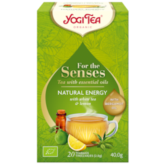 Yogi Tea For the Senses Natural Energy Bio (20 theezakjes)
