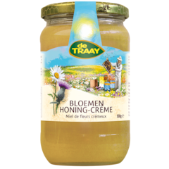 De Traay Imkerij Bloemen Honing Crème - 900g