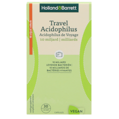 Holland & Barrett Travel Acidophilus 10 miljard - 30 capsules