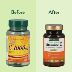 Timed Release Vitamine C 1000mg met Rozenbottel - 60 tabletten
