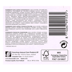 Afbeelding 2 voor Hennaplus Long Lasting Colour 1 Black - 100ml