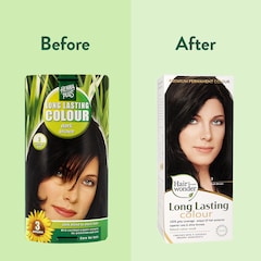 Afbeelding 2 voor Hennaplus Long Lasting Colour 3 Dark Brown - 100ml