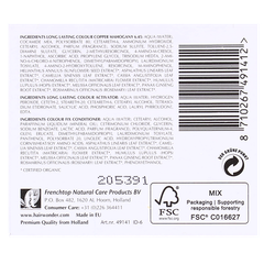 Afbeelding 2 voor Hennaplus Long Lasting Colour 6.45 Copper Mahogany - 100ml