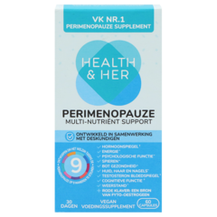Health & Her Perimenopauze Multi-Nutriënt Support - 60 capsules