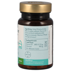 Holland & Barrett Foliumzuur 400mcg + Vitamine D3 - 90 tabletten