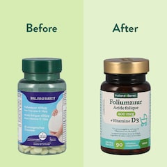 Foliumzuur 400mcg + Vitamine D3 - 90 tabletten
